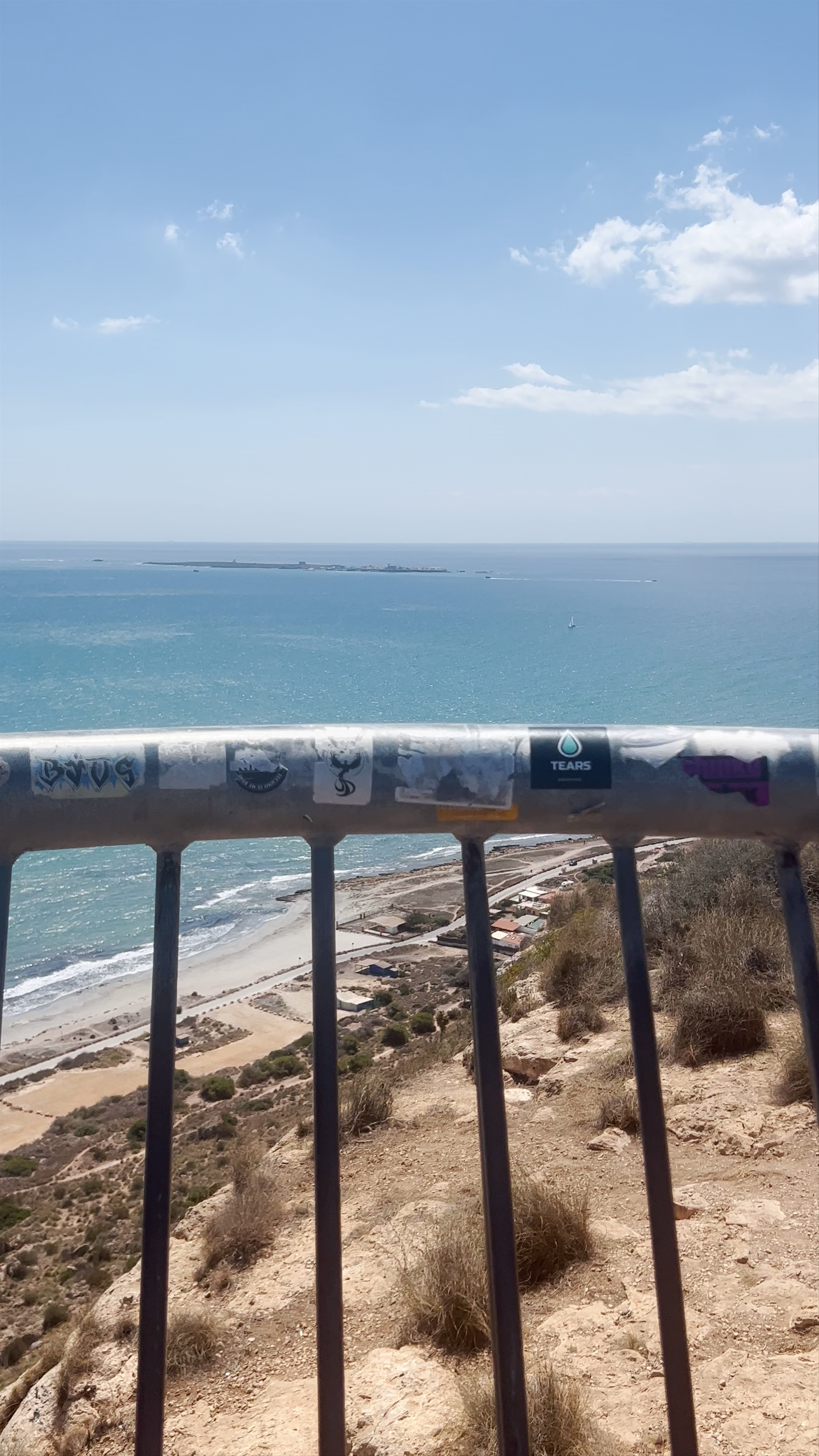 Breathtaking Coastal Views from Mirador del Faro de Santa Pola, Spain