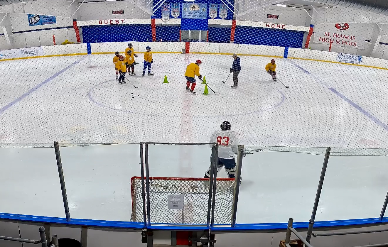 Cole Kriegbaum's Skills Showcase: One-on-One versus goalie at One6 Hockey Training