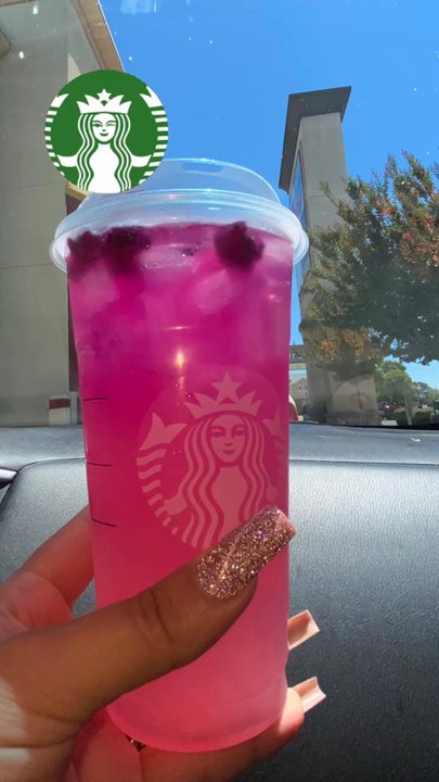 Starbucks - Mango dragonfruit lemonade 10/10 - Coffee & Tea Near Me - Fairfield, California