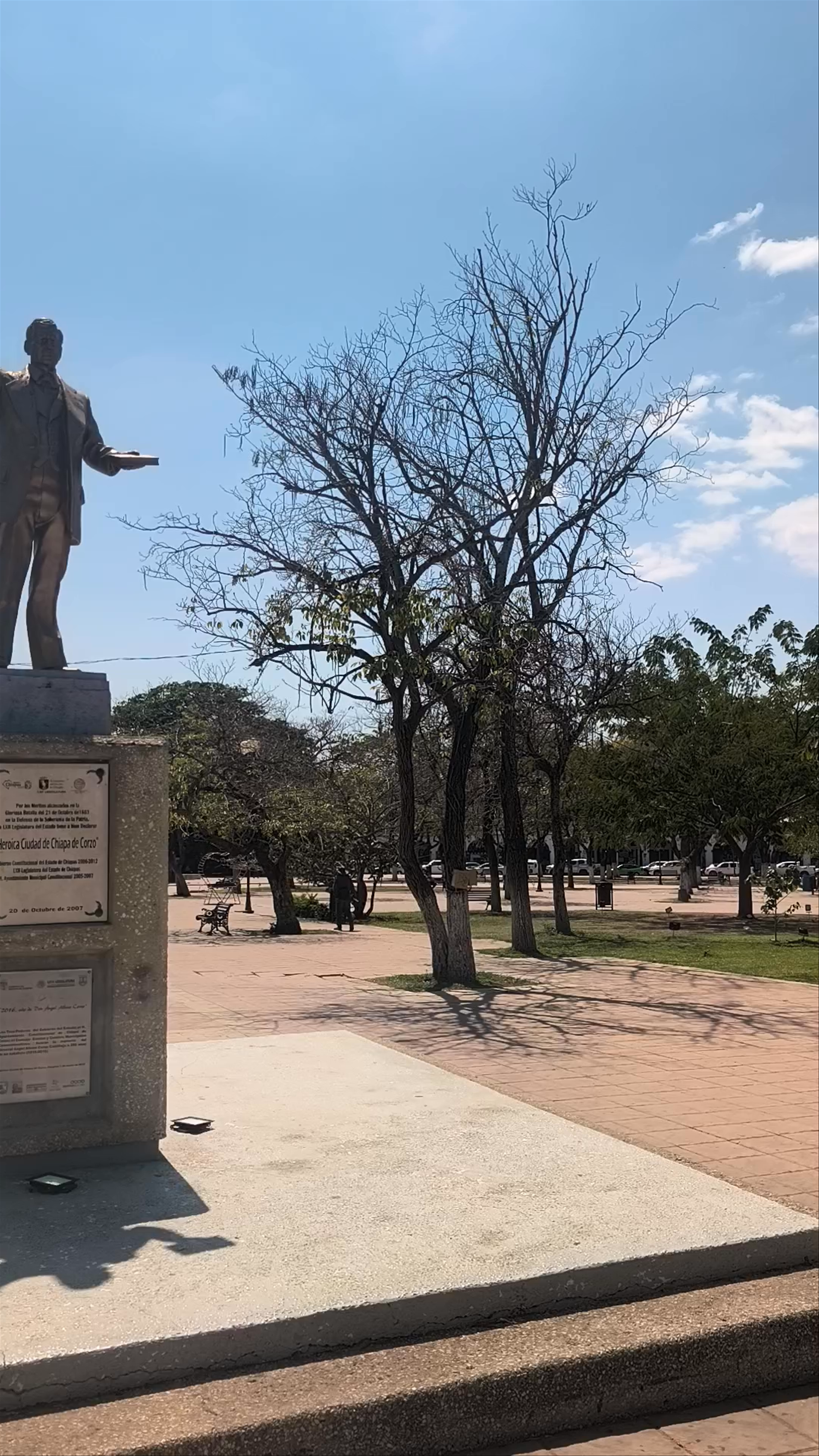 Plaza de Armas Ángel Albino Corzo