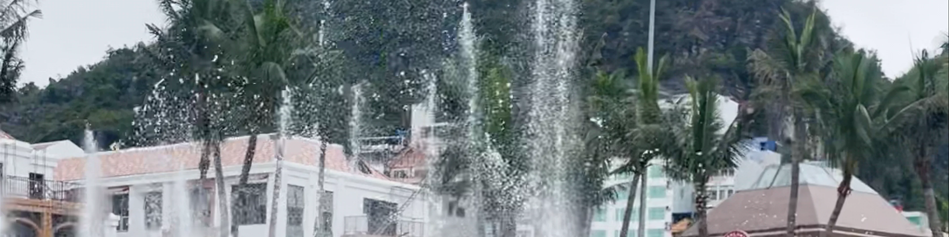 Dancing fountain