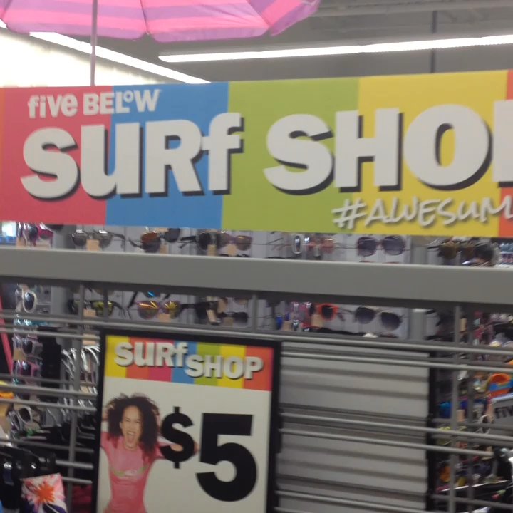 Five Below - Colorful store displays - Discount Store Near Me - Houston, Texas