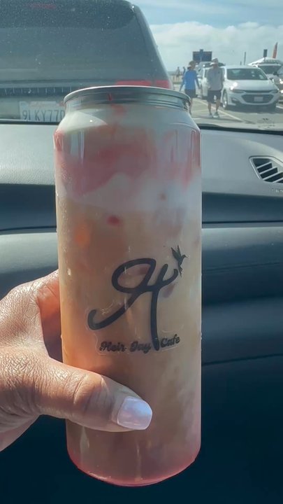 Heir Jay Cafe - This was their special for Valentine's Day that hooked us. We got our energy surge from their coffee drinks! - Coffee & Tea Near Me - Long Beach, California