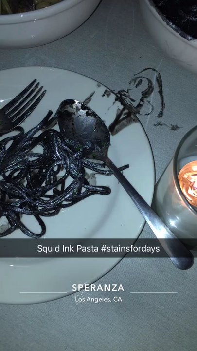 Speranza - Squid Ink Pasta - Italian Near Me - Los Angeles, California