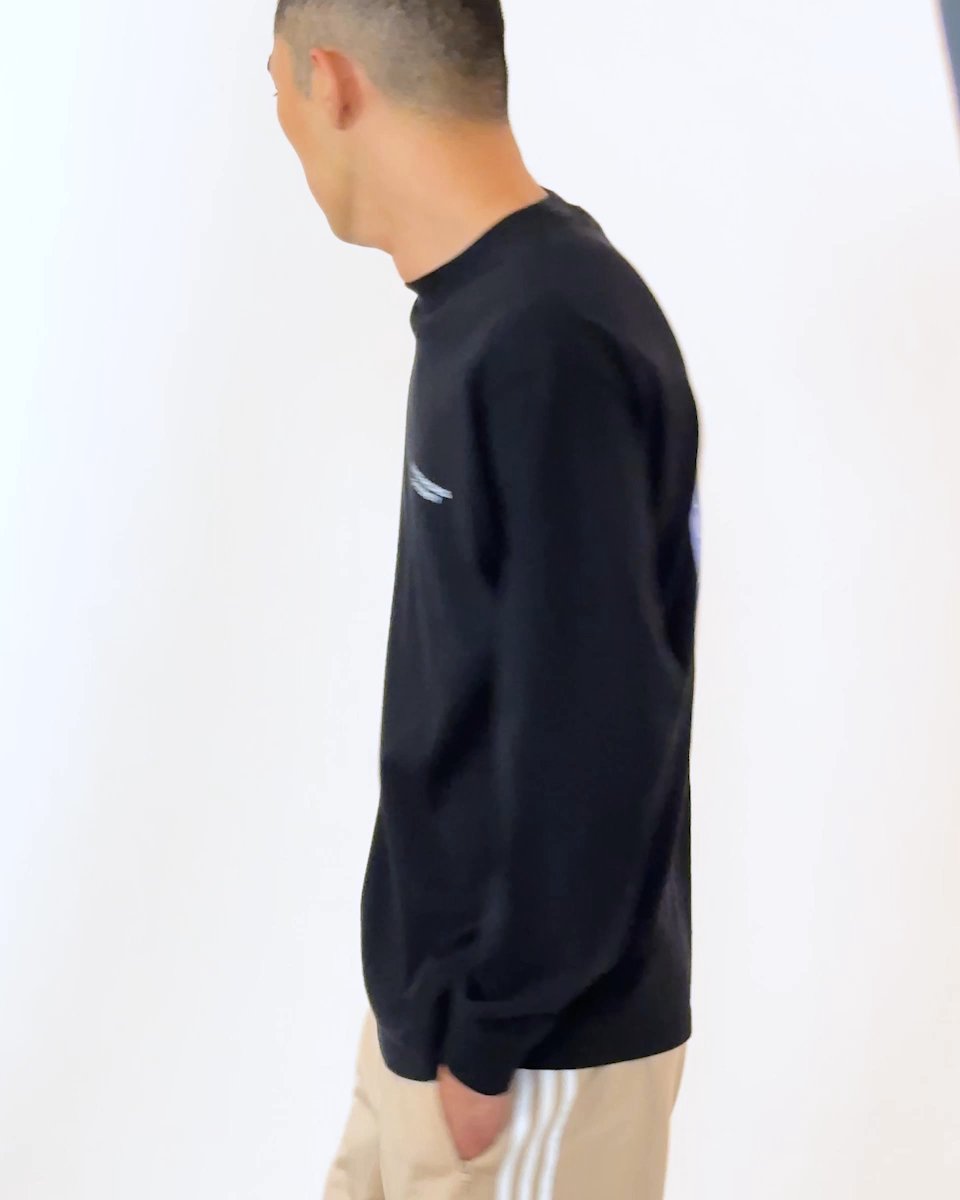 Blue Note Records x Highsnobiety – Anniversary Long-Sleeve T-Shirt Black - Longsleeves - Black - Video 3