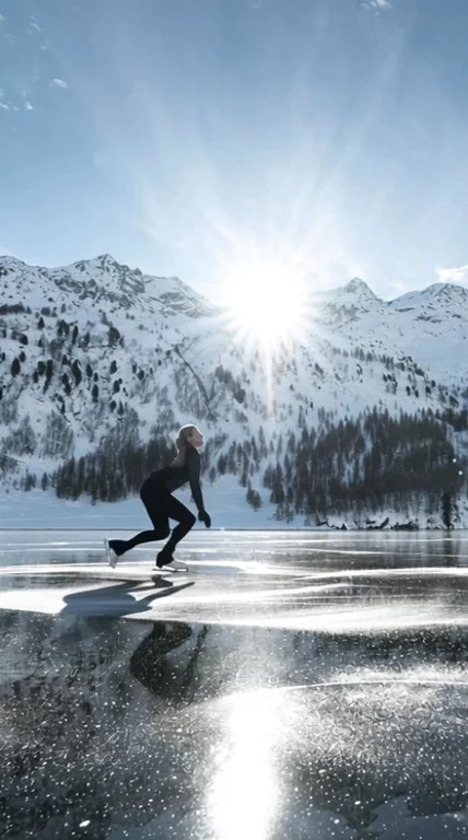 St Moritz reel made with meCore