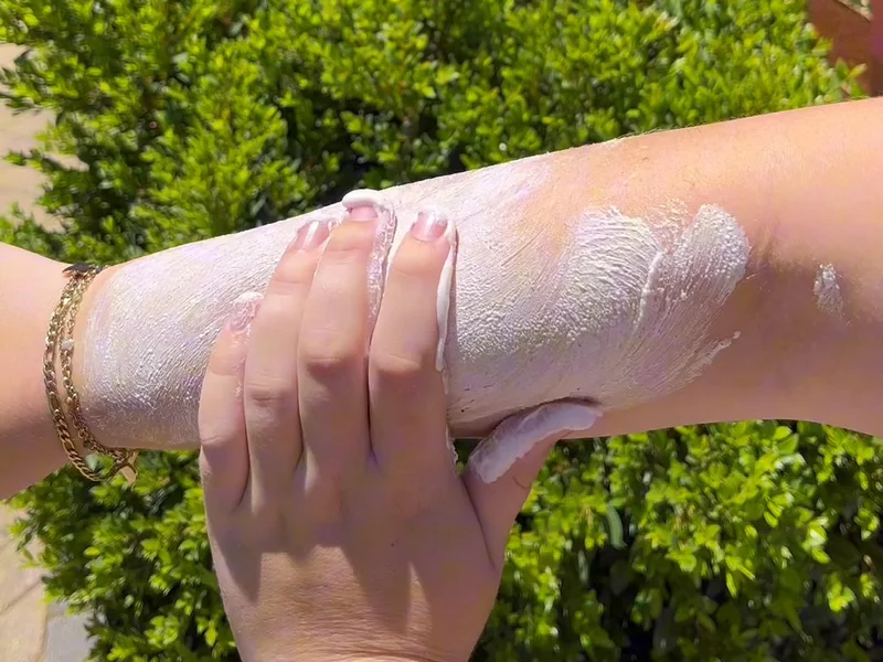 Dove body scrubs