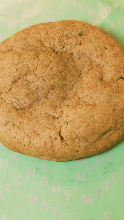 Matcha Haus - Matcha Banana Cream Cookie ($5.00) - Cafes Near Me - Toronto, Ontario