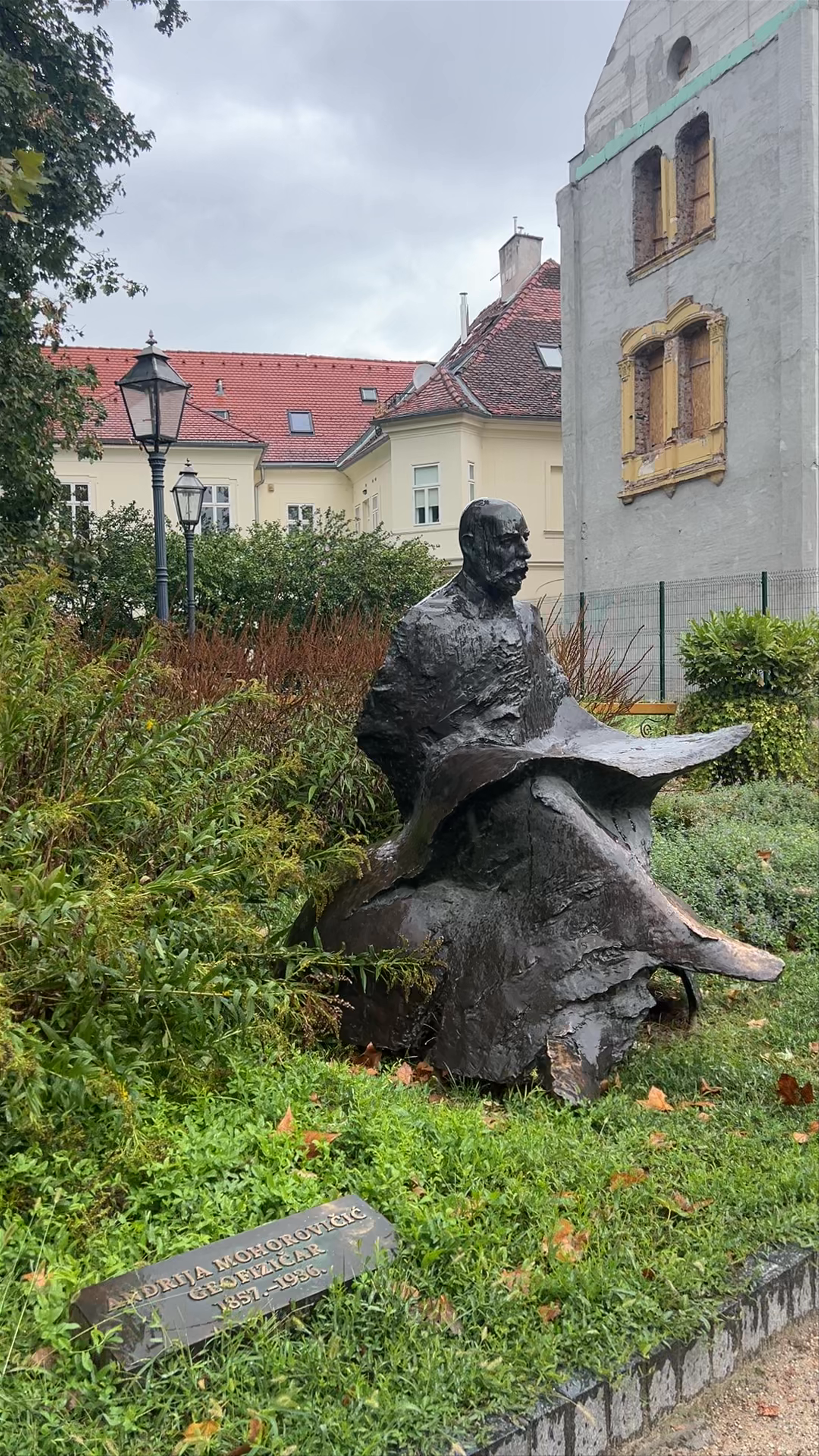 Reflective Moments at Park Grič, Zagreb