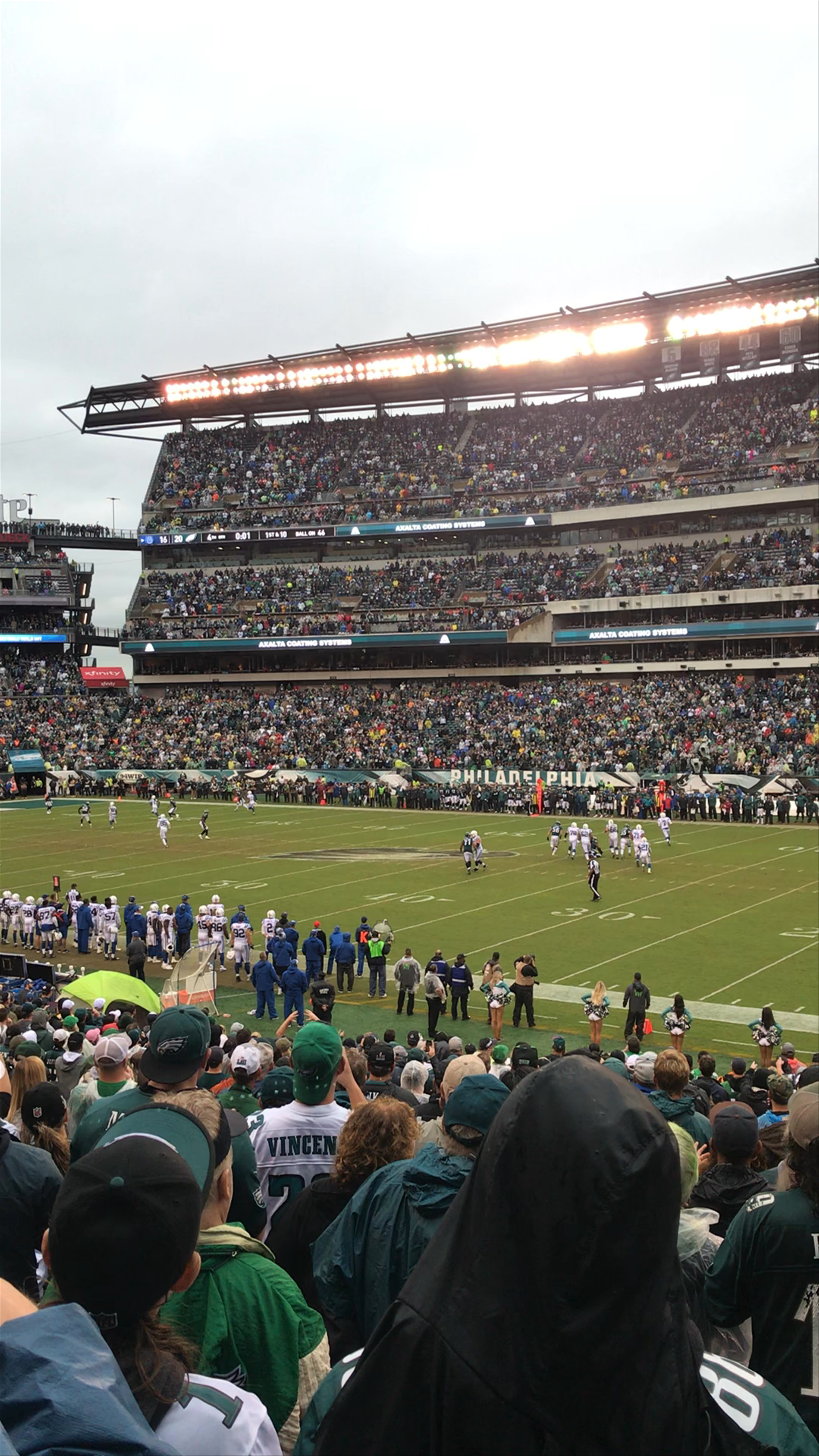 Electrifying NFL Game Day at Lincoln Financial Field, Philadelphia