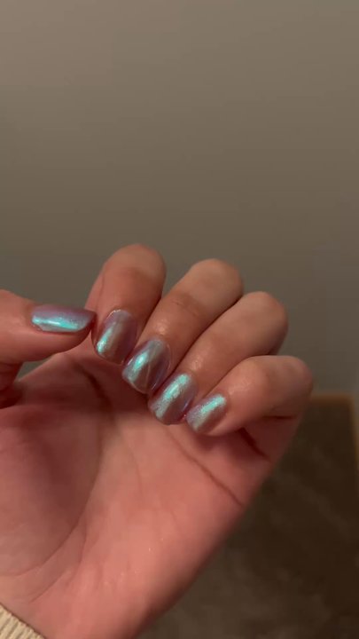 Great Nails 9 - A nail polish that looks like a chrome color (spoiler: it's not chrome, which makes it cheaper!) - Nail Salons Near Me - Crystal, Minnesota