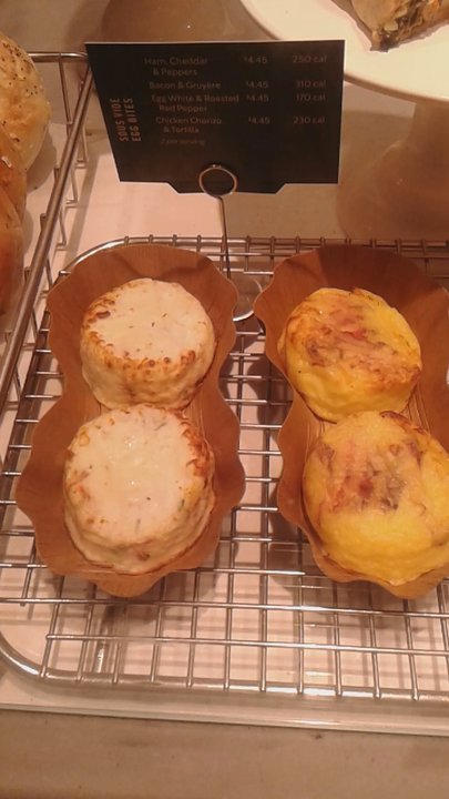 Starbucks - The egg bites are a healthy option - Coffee & Tea Near Me - Alamo, California