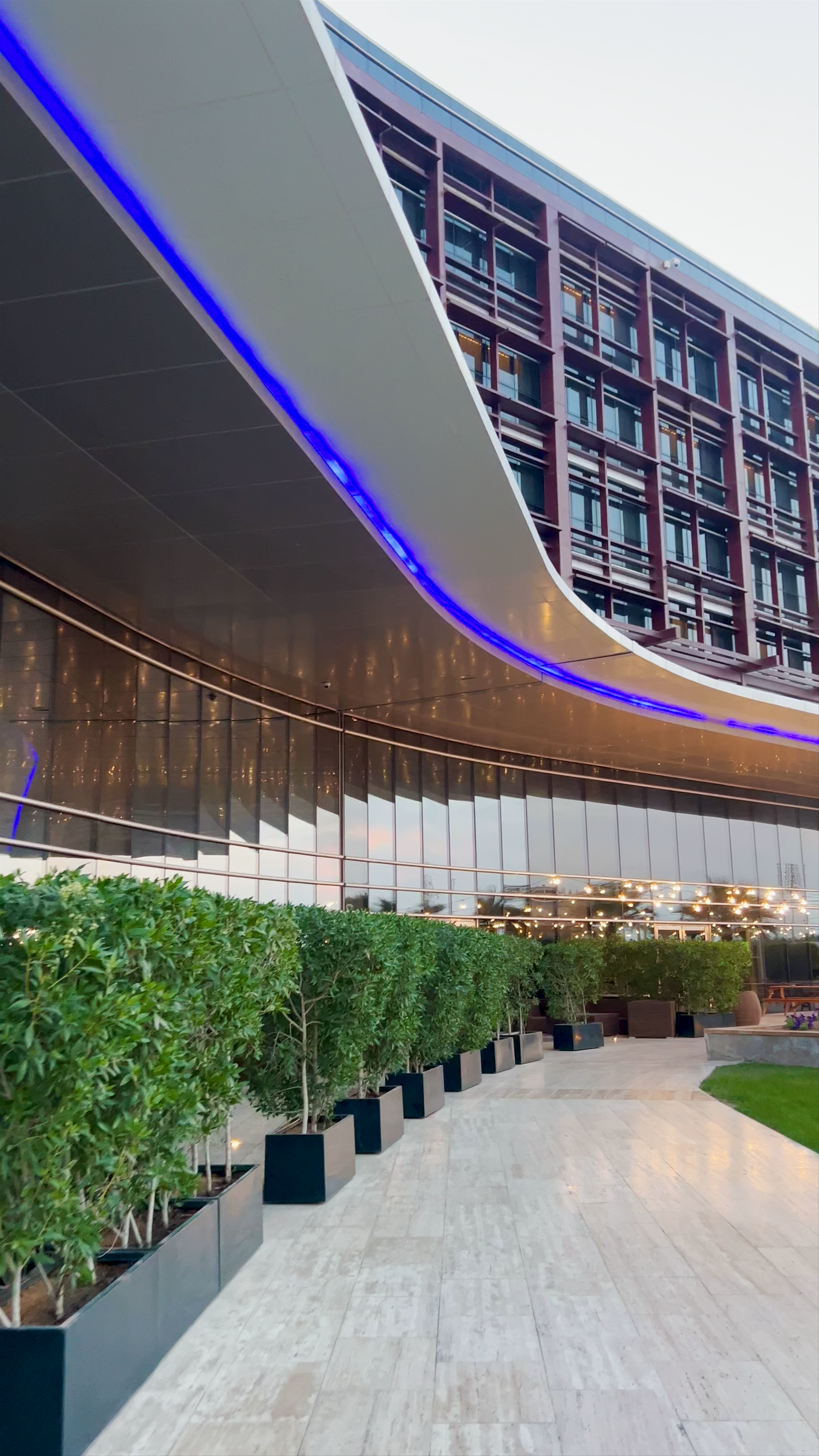 Evening Serenity at Marriott Hotel Al Forsan, Abu Dhabi