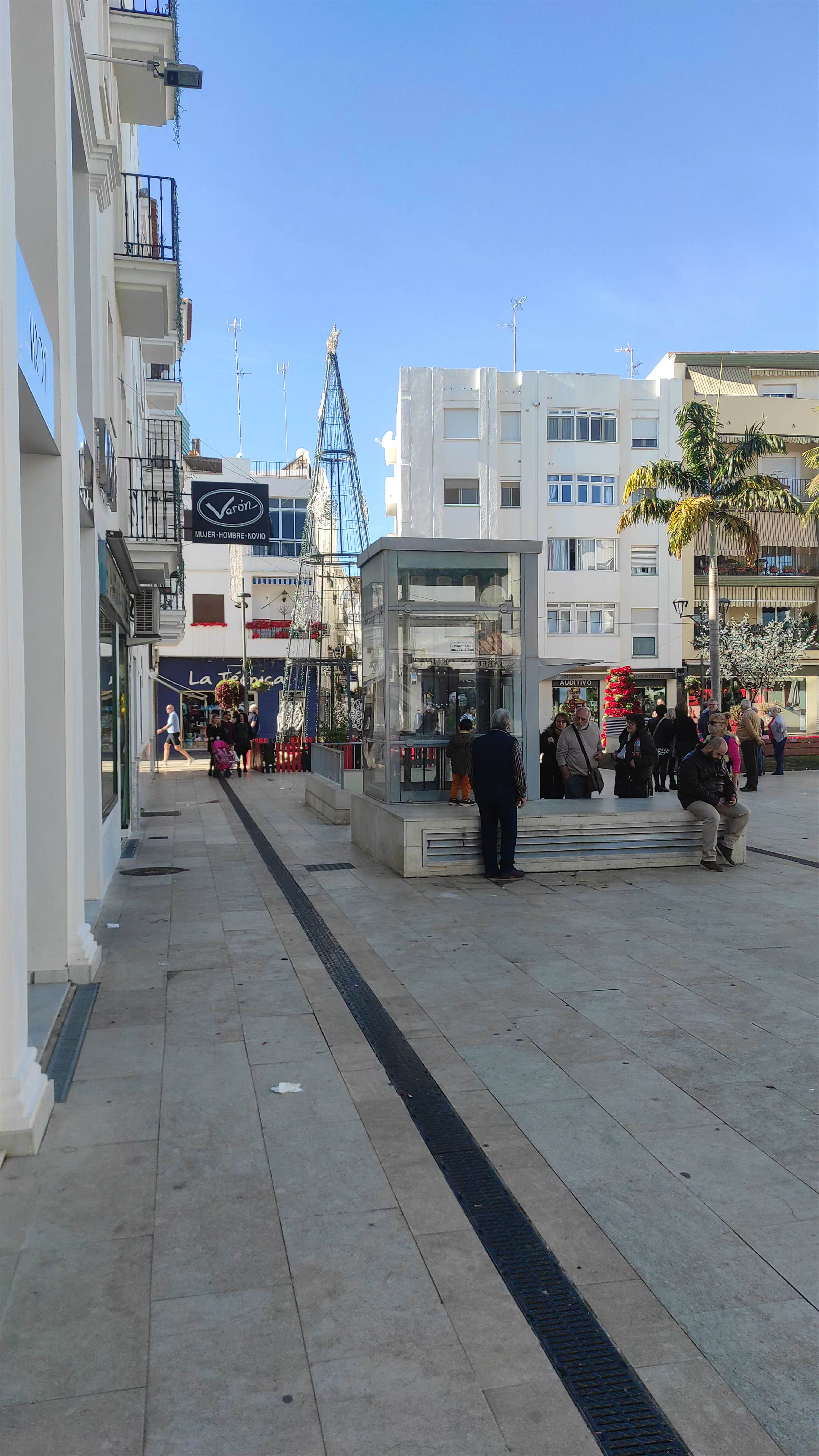 Sunny Urban Plaza Vibes in Estepona, Spain