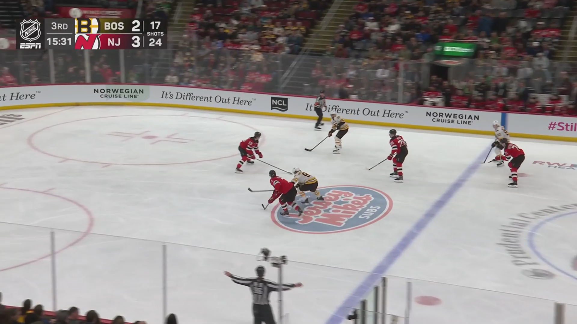 Pastrnak's backhand keeps Bruins alive · Mar 16, 2026