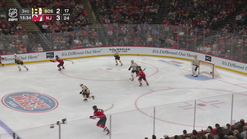 Pastrnak's backhand keeps Bruins alive · Mar 16, 2026