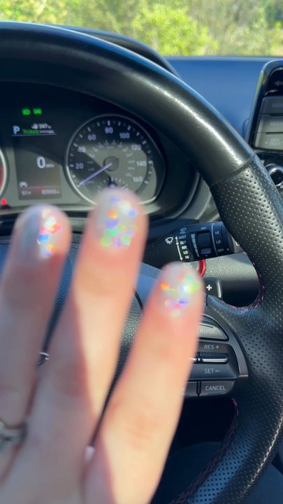 Nails Forever - Very sparkly nails - Nail Salons Near Me - Hillsboro, Oregon