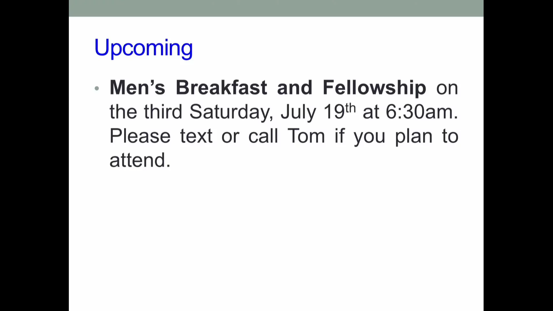 Bethel Service, June 22, 2025