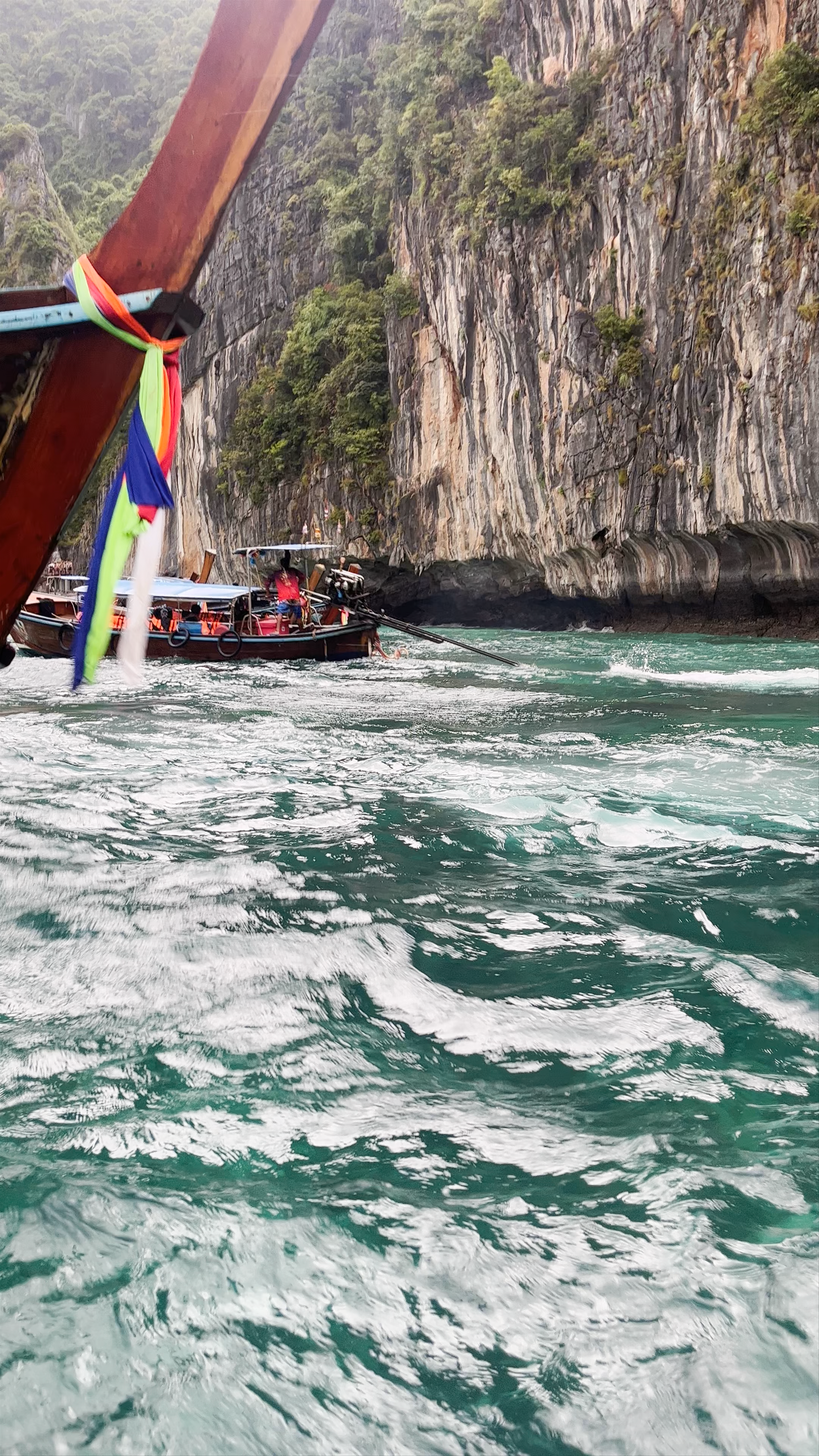 Boat Ride Through Loh Samah Bay, Phi Phi Islands, Thailand