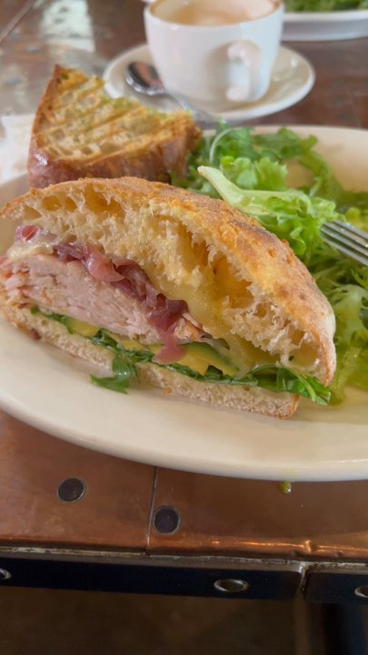 Caffe La Scala - The lunch we felt like we discovered. Sandwiches, tomato soup mmmm mmmmm. - Coffee & Tea Near Me - Walnut Creek, California