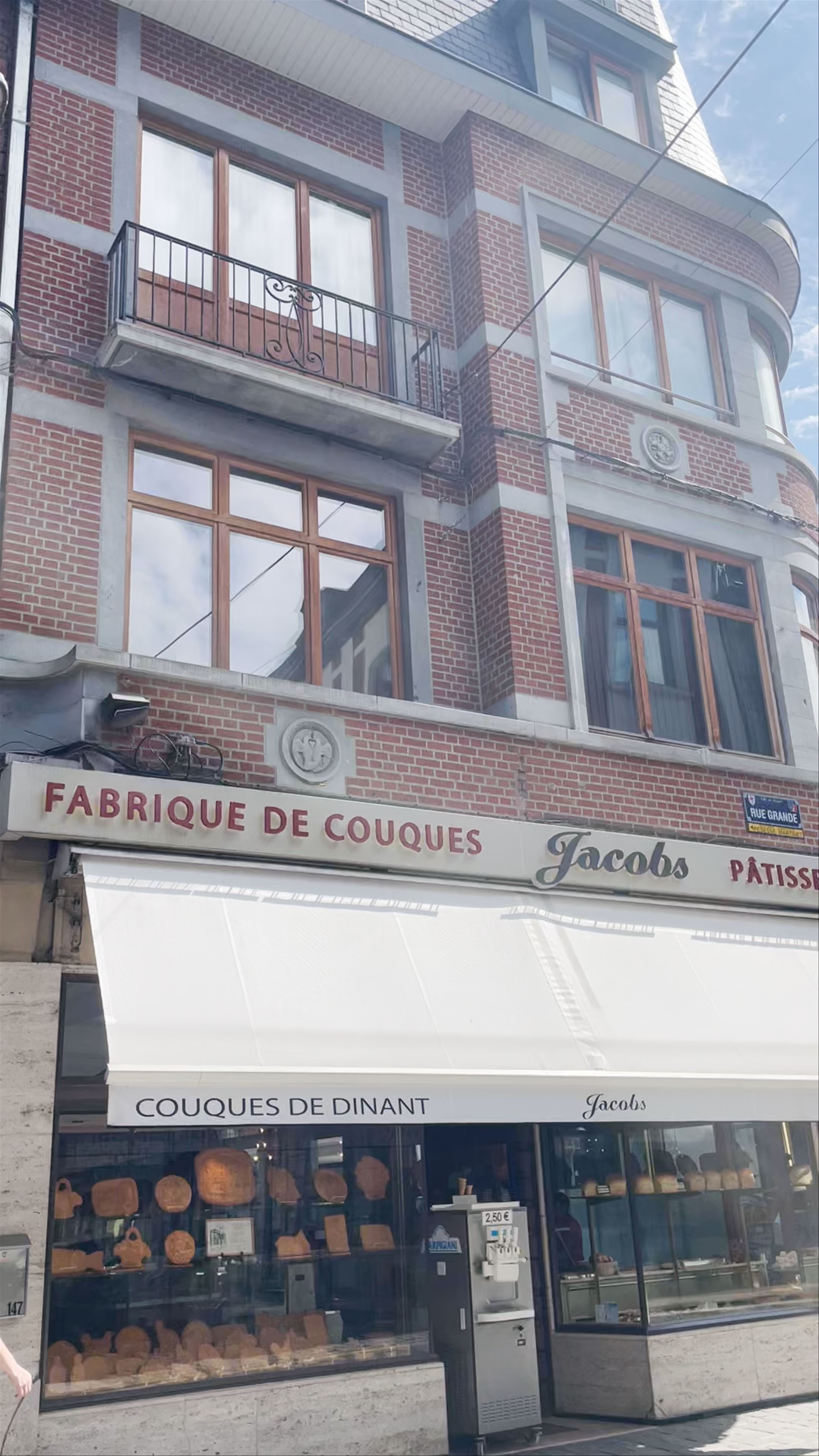 Patisserie-boulangerie et fabrique de couques Jacobs