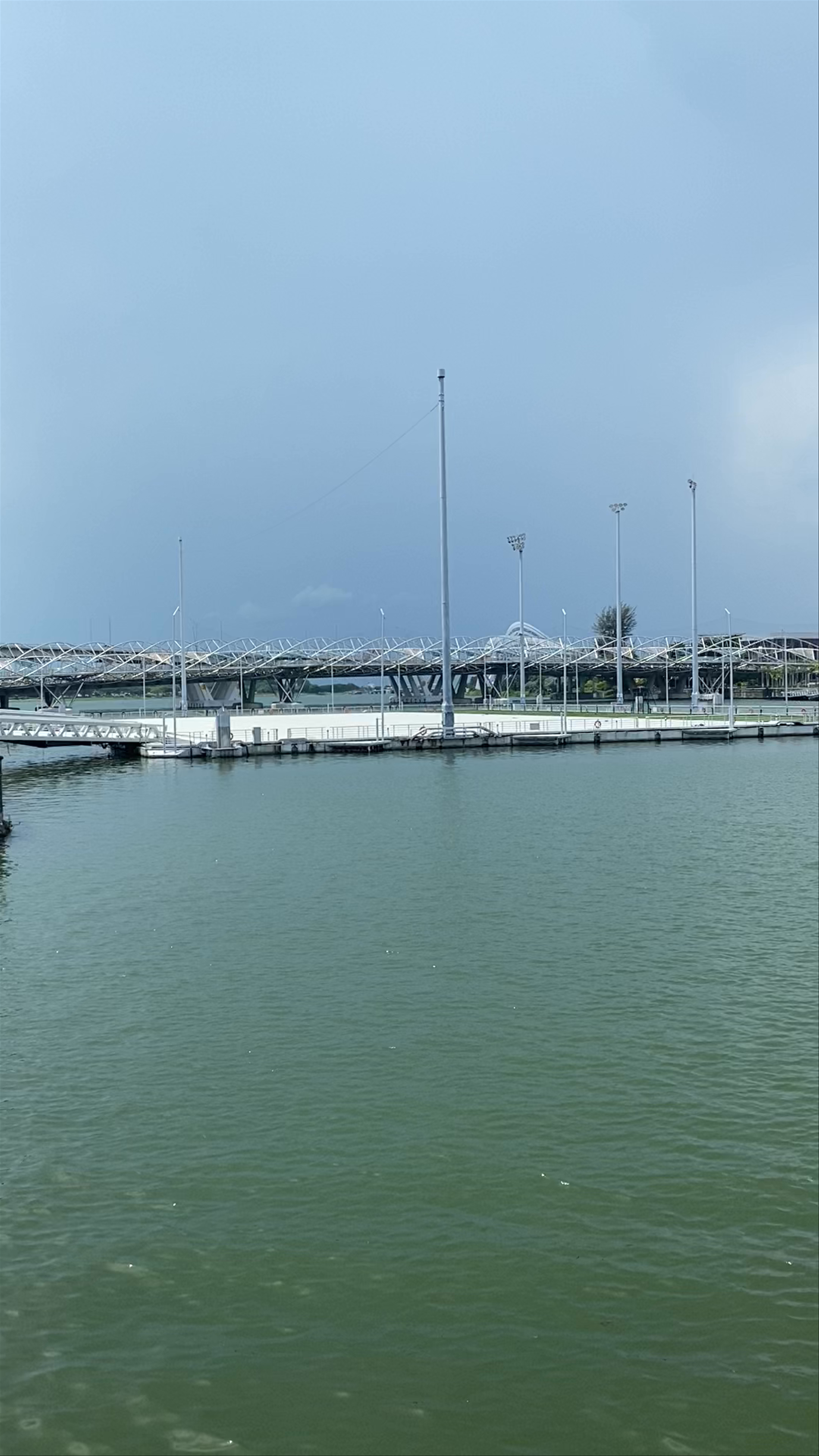 Scenic Waterfront Views at Youth Olympic Park, Singapore