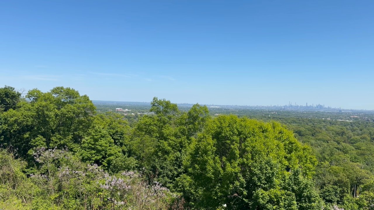 Eagle Rock Reservation - The view of the skyline looking towards New York City - Parks Near Me - West Orange, New Jersey