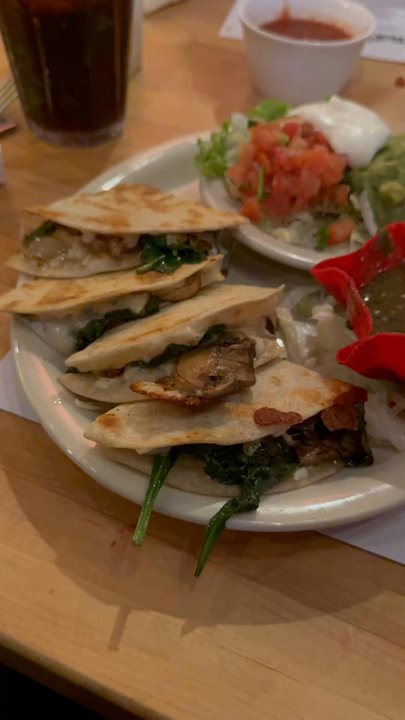 Texican Cafe - Lakeline - Compuesta Quesadillas looking fine! - Mexican Near Me - Cedar Park, Texas