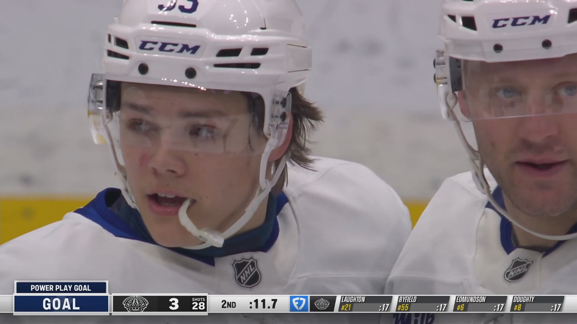 Byfield Bookends a 7-6 Thriller with Opening Goal and OTW as Kings Edge Leafs · Apr. 4, 2026