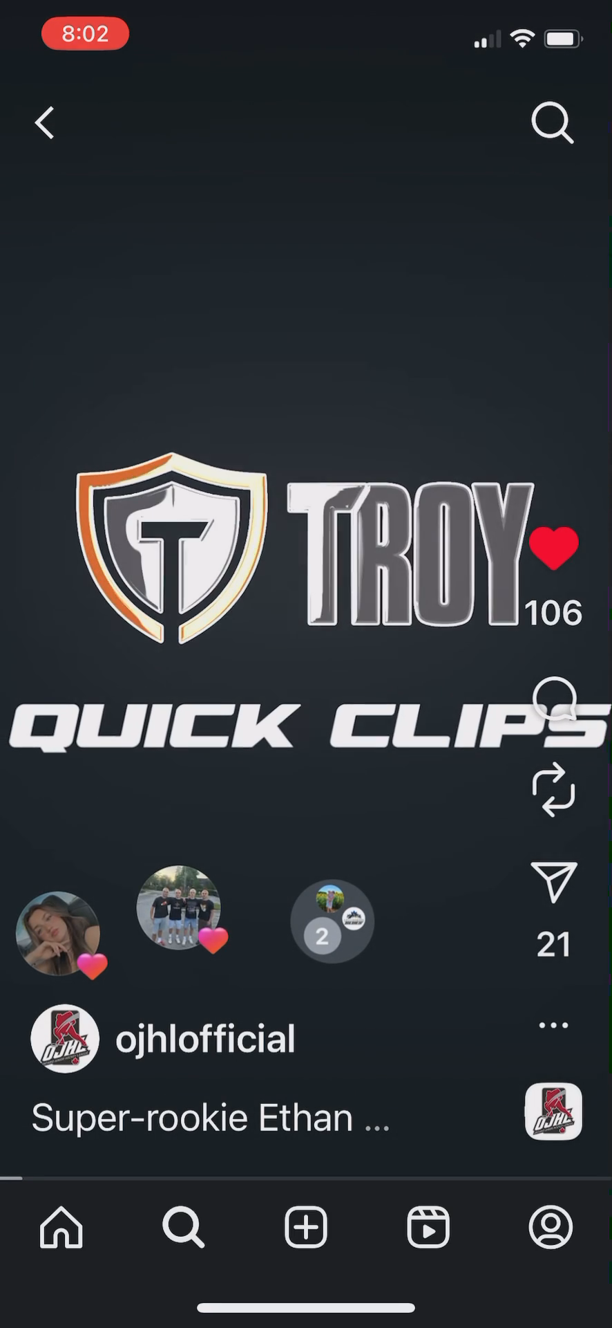 Ethan Neller's OT Game-Winner vs. Milton Menace | Collingwood Blues