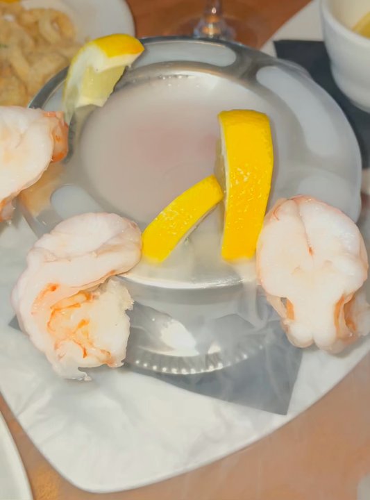 Larsen's Grill - Cocktail brought by mistake. Ordered shrimp tacos but this was cool !!! - Steakhouses Near Me - Oxnard, California