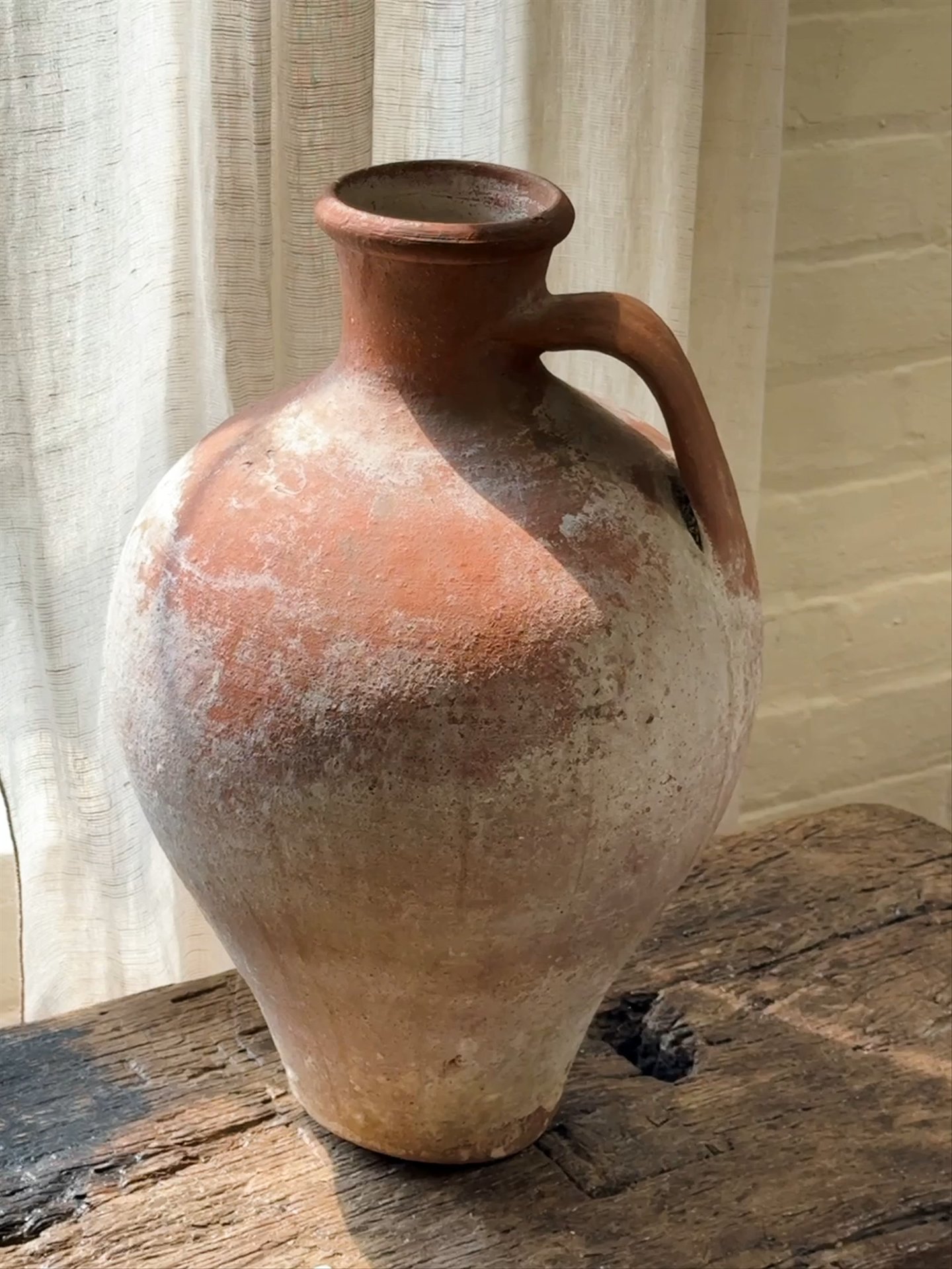 Whitewash Water Jug