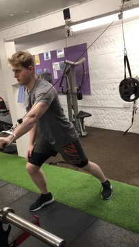 Single Arm Cable Push
