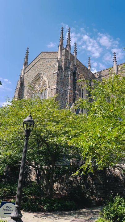 Duke University Chapel - Absolutely a gorgeous day for a tour around Duke University. Had to check out the Chapel. - Churches Near Me - Durham, North Carolina