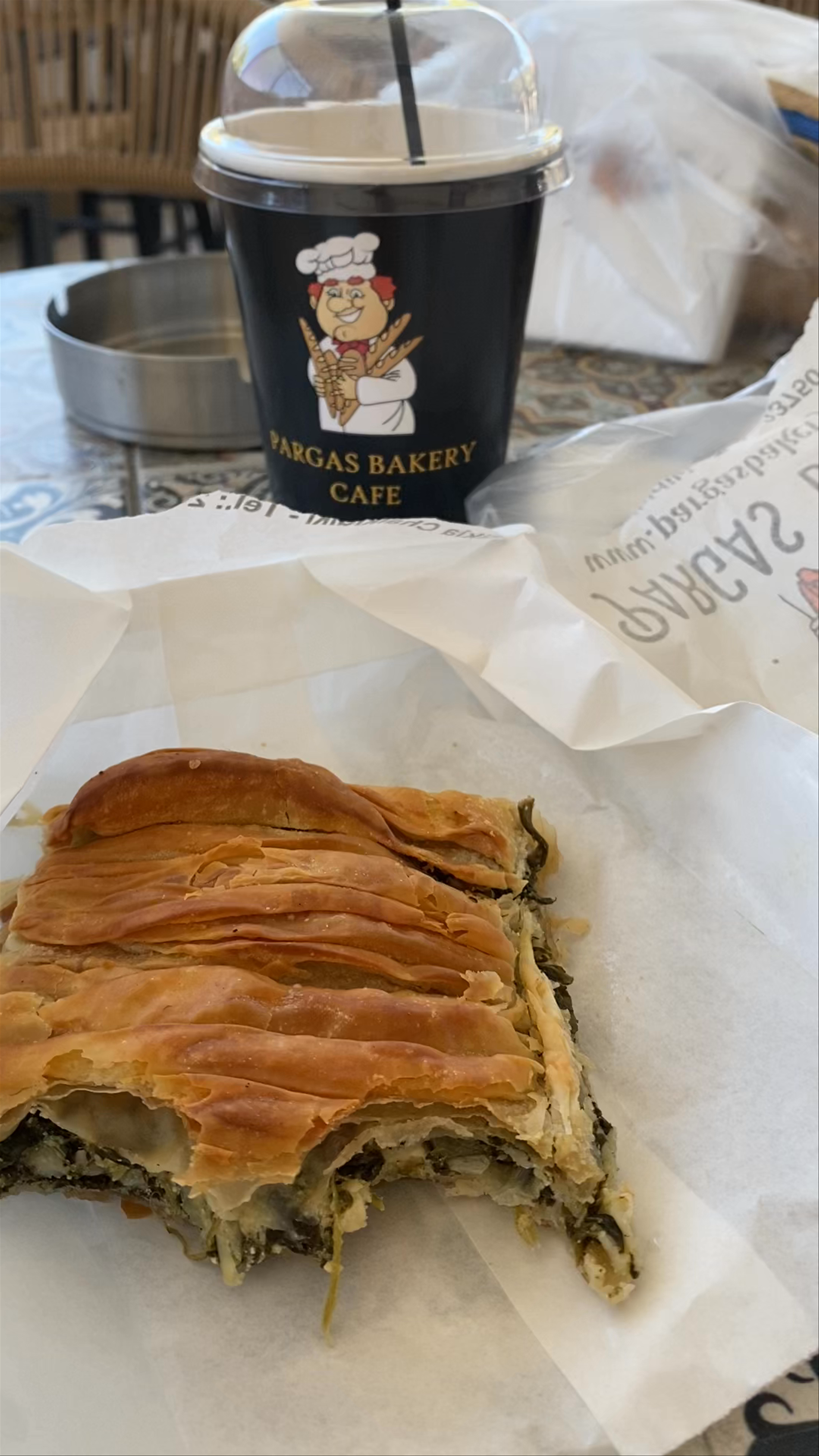 Savoring Authentic Flavors at Pargas Bakery in Paralia Sikias, Greece