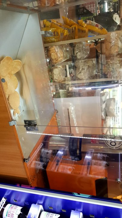 Brooklyn Fare - rice cakes in the making! haha so neat! - Grocery Near Me - Brooklyn, New York