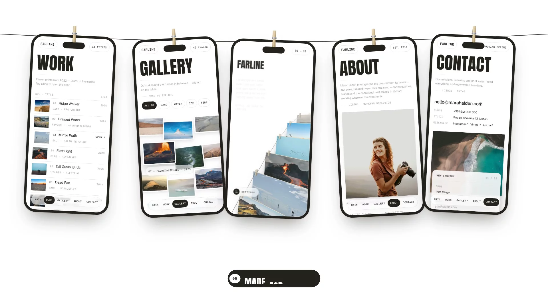 Your projects deserve a better stage!Farline — an immersive Framer template for designers, photographs &amp; creative studios.Minimal. Editorial. Project-focused.Take a look → farline.framer.website