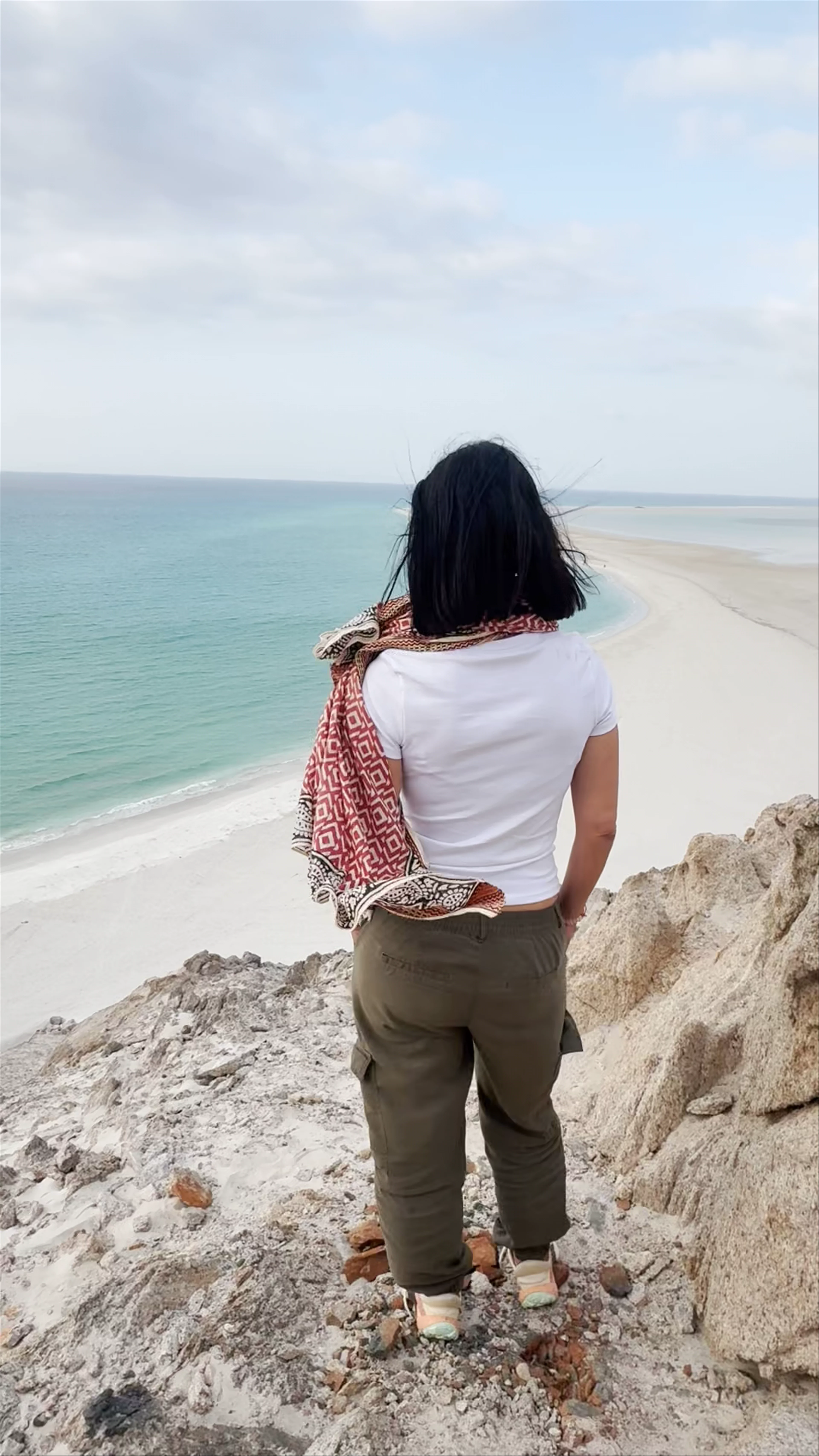 Viewpoint on the lagoon, Qalansiyah