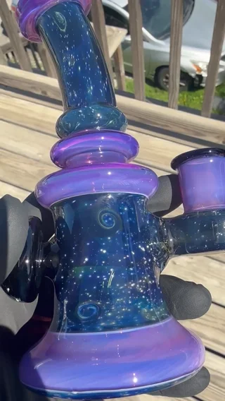 Preview pic of AVALONGLASS JAMMER W MOON OPAL MIB