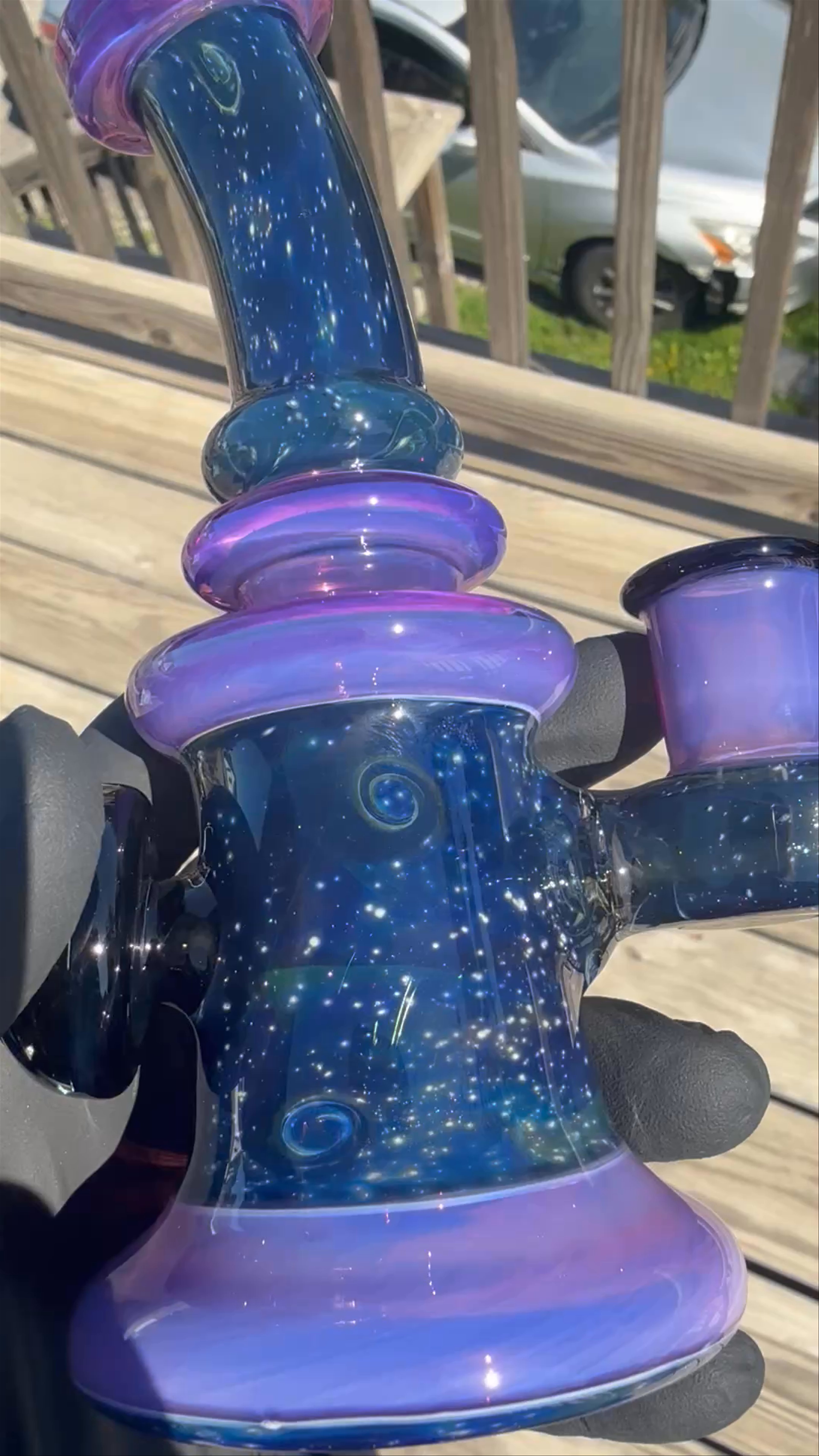 Preview pic of AVALONGLASS JAMMER W MOON OPAL MIB