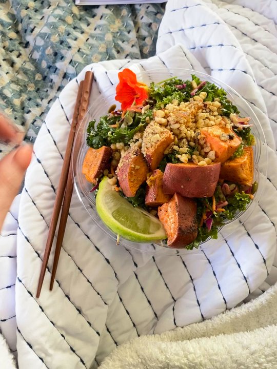 Aa Roots Maui - Paul's harvest salad - Vegan Near Me - Lahaina, Hawaii