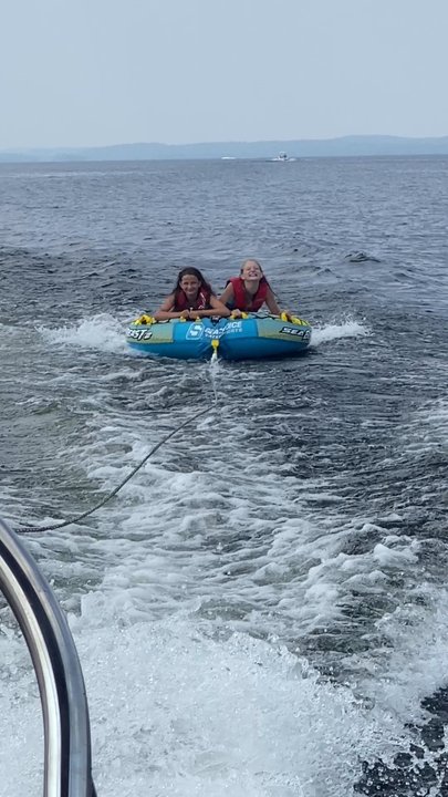 Long Beach Marina - Test run for the girls - Boating Near Me - Sebago Lake, Maine