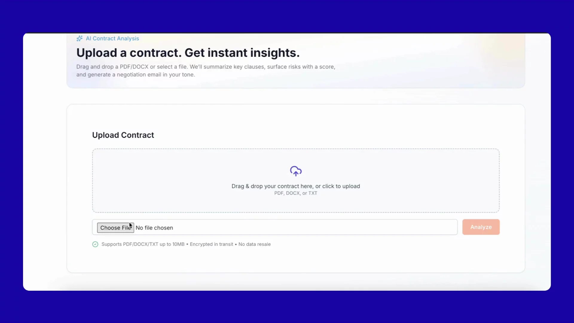 AccordWorks — Understand Contracts in Seconds image 1