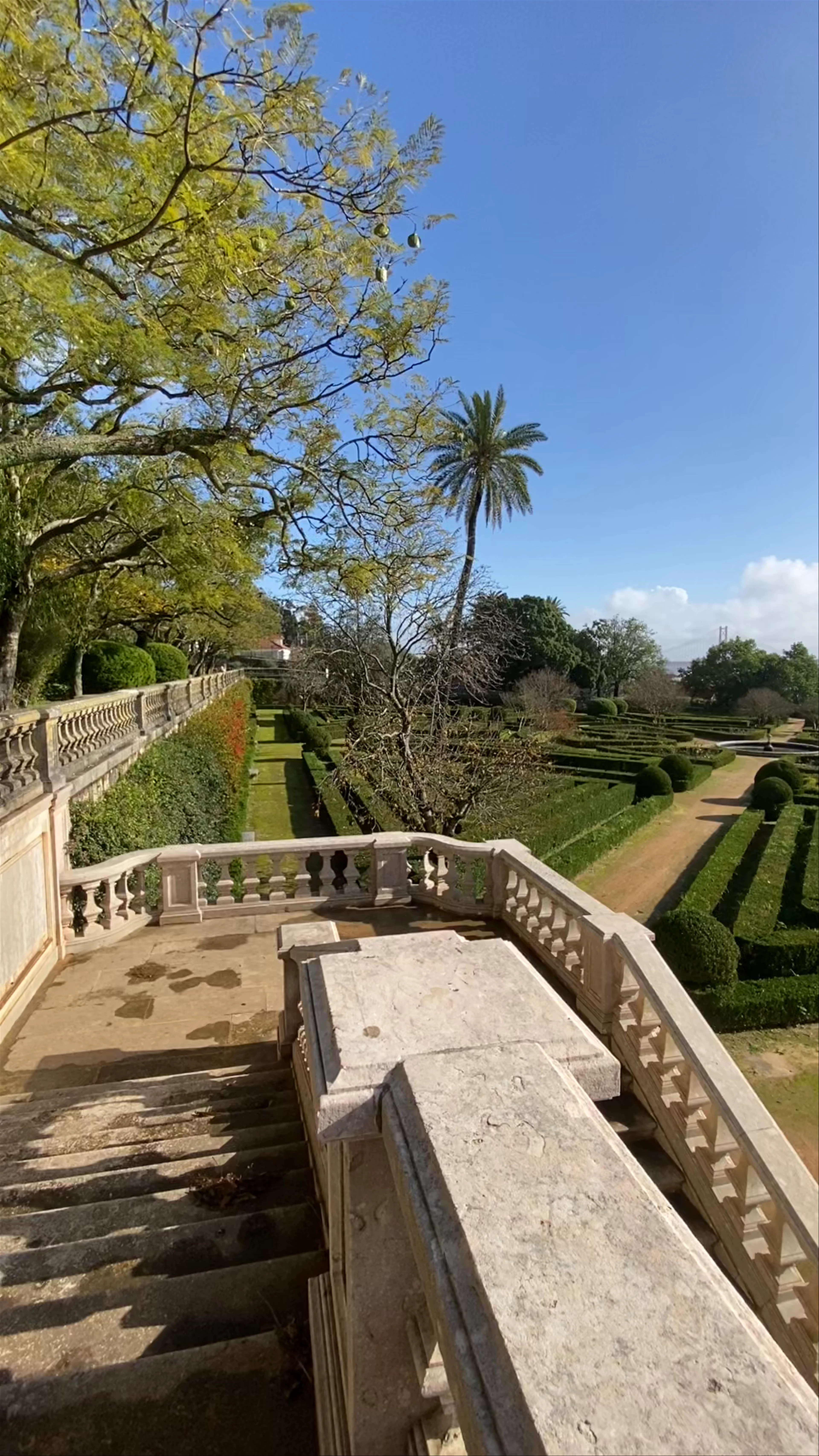 Jardim Botânico d'Ajuda, Calçada da Ajuda
