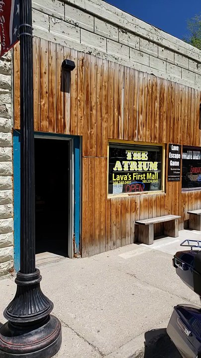 The Atrium - This building is Lavas first mall! Arcade, theatre, botique, escape room, coffee shop, cafe, jewelry store, old time photos, sports store. - Shopping Centers Near Me - Lava Hot Springs, Idaho
