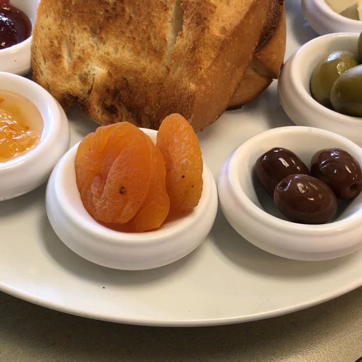 Cafe Talya - Hey, this Turkish breakfast platter looks good, whoa, there's a whole other plate! - Cafes Near Me - Bayonne, New Jersey