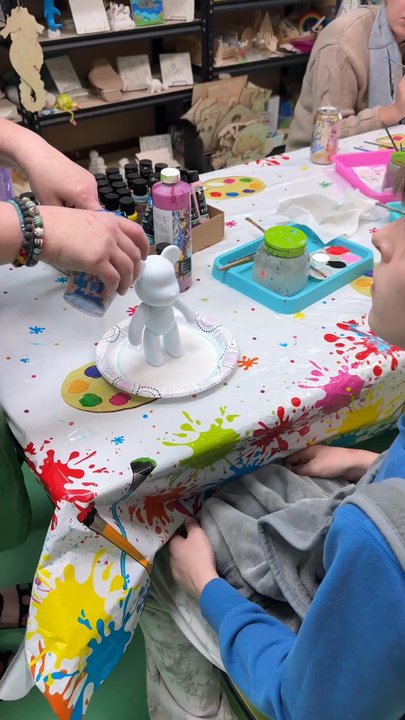 HeARTLocke Studio - Acrylic pour - Art Classes Near Me - Midwest City, Oklahoma