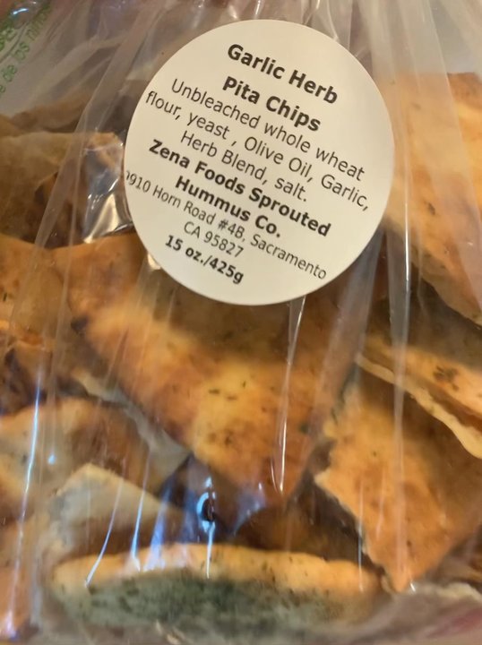 Zenas Kitchen - Garlic Herb Pita Chips, Harissa and Rosemary Cannellini from Sunrise Mall Farmer's Market. - Food Delivery Services Near Me