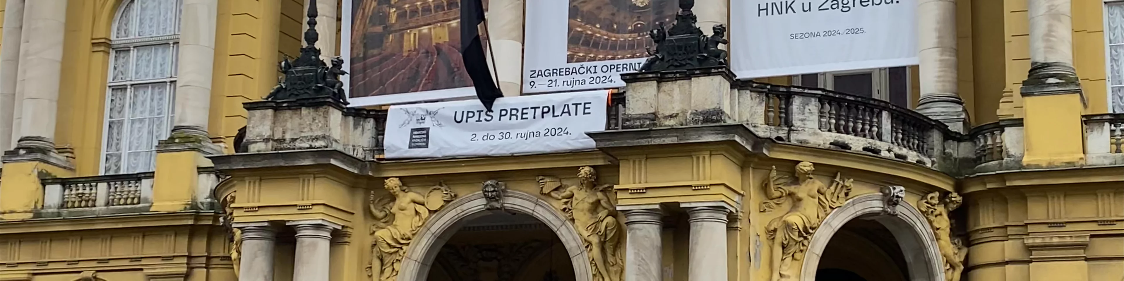 Croatian National Theatre in Zagreb
