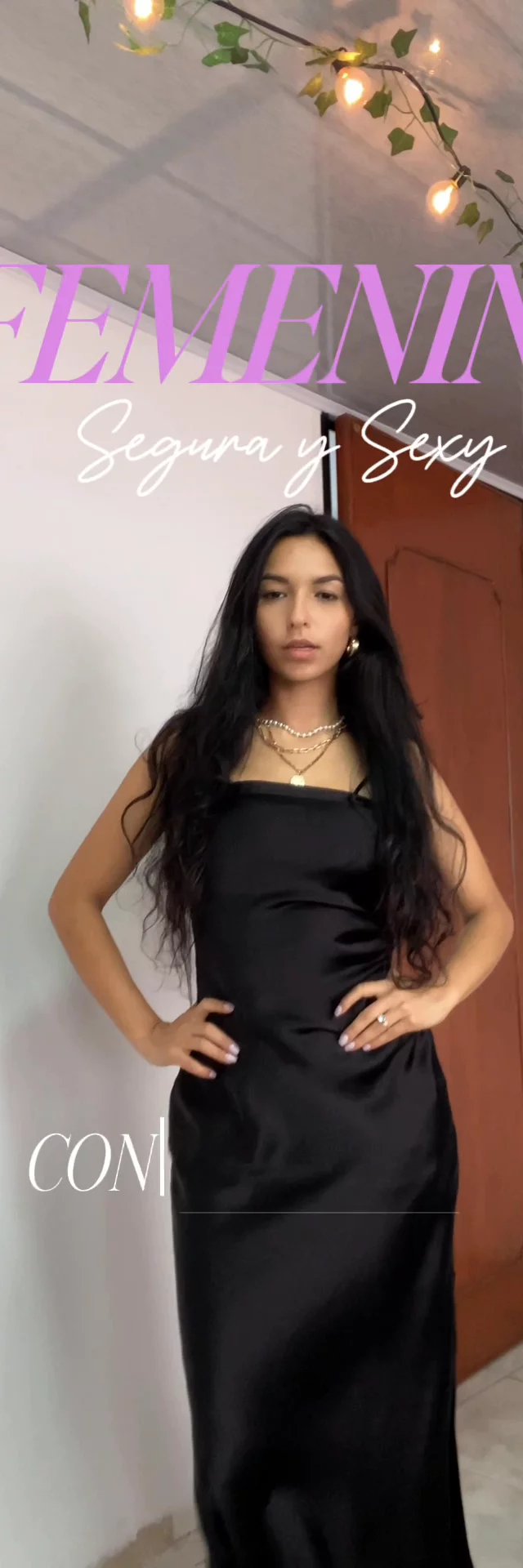 femenina, segura y sexy